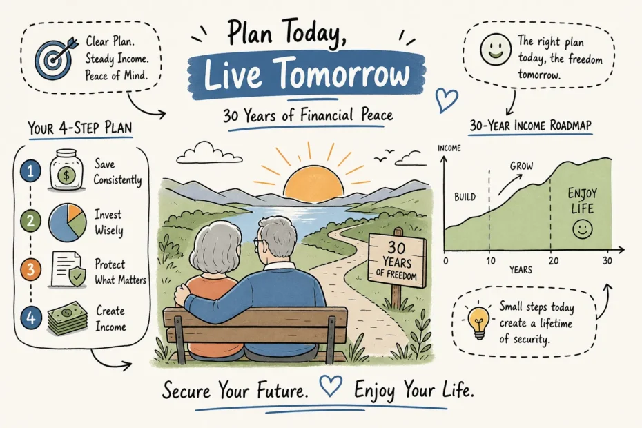 30 Year Retirement Income Plan: A Step-by-Step Guide by CF Lieu - Certified Financial Planner Malaysia