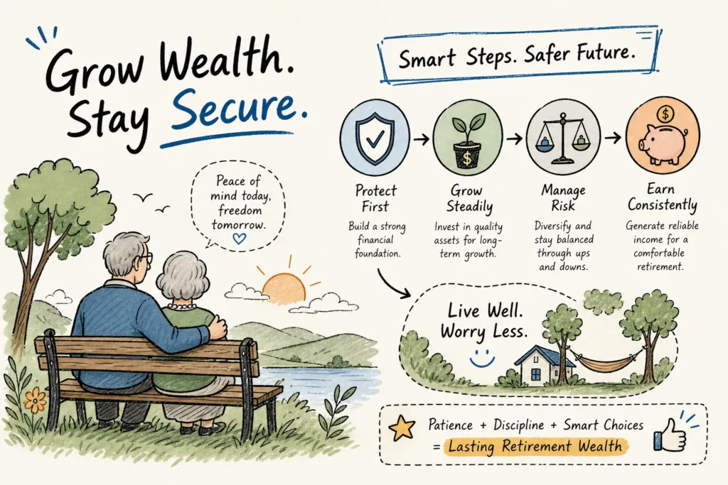 Growing Retirement Wealth Safely: Strategies for Risk-Conscious Investors by CF Lieu - Certified Financial Planner Malaysia