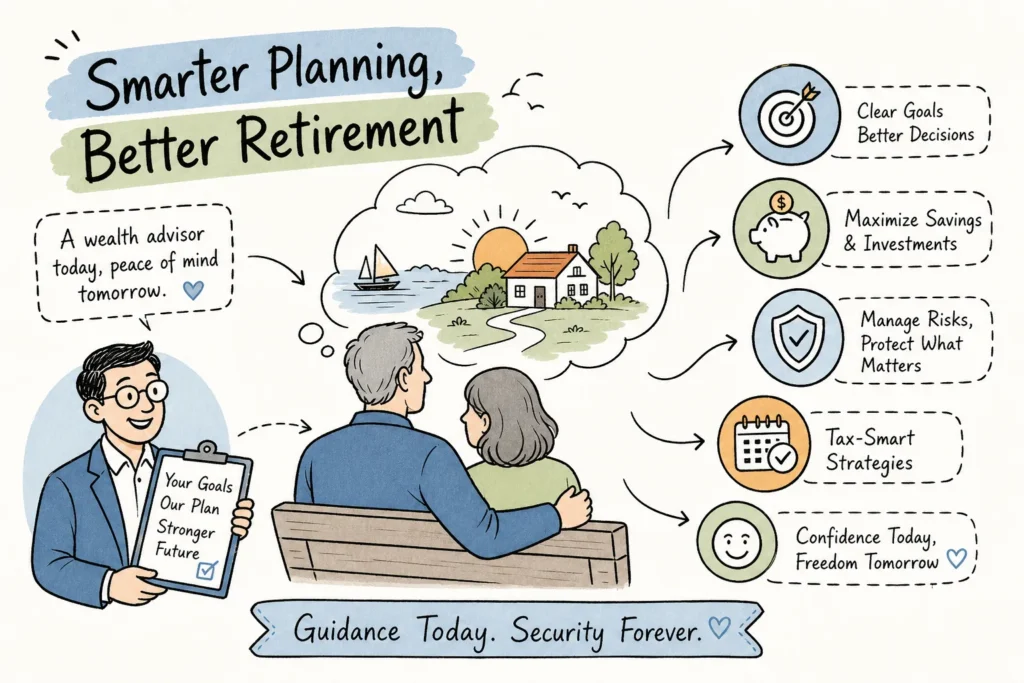 hire a wealth advisor before retirement