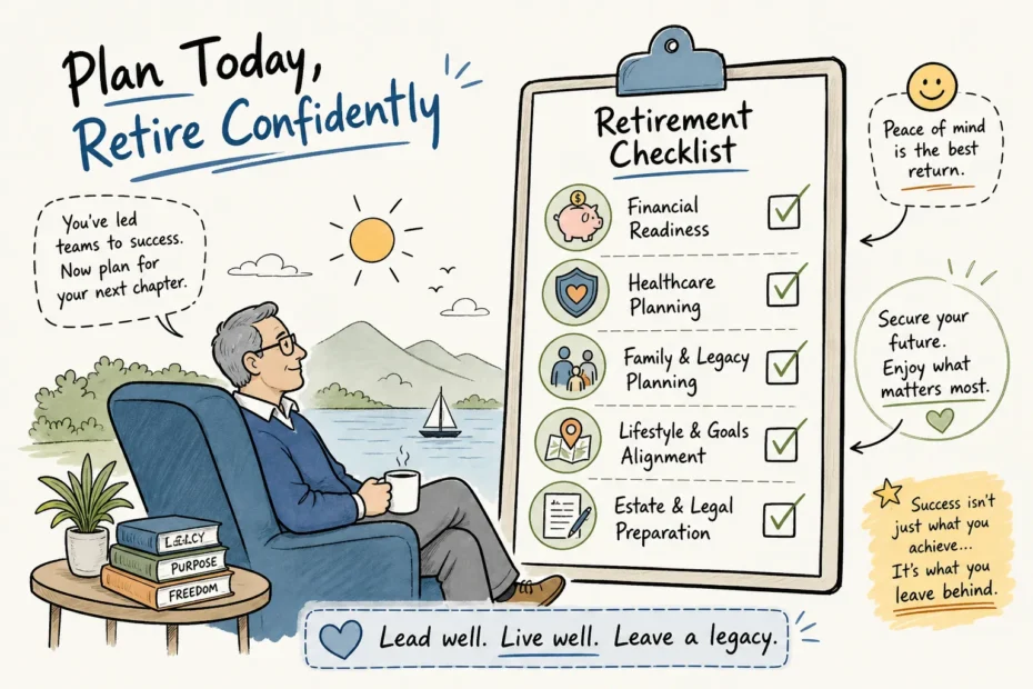 retirement planning checklist for senior managers and directors