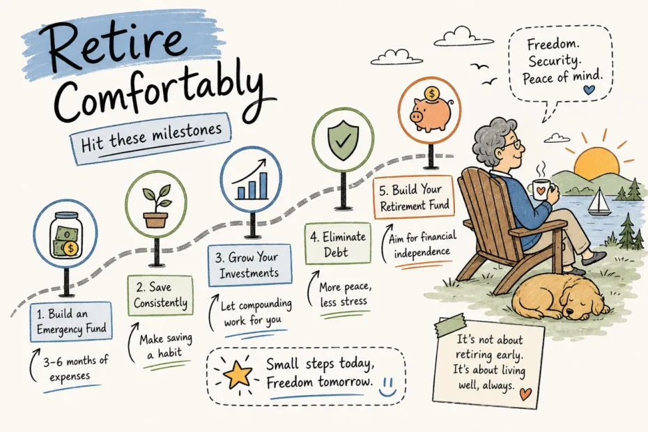 What Financial Milestones Do You Need to Retire Comfortably